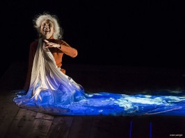 Mauricette ou l'Amour du Théâtre Municipal/Danielle Rochard et sa robe vidéo